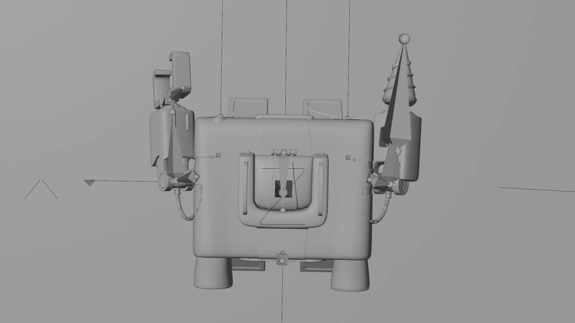 Tank Bot 3D model_7