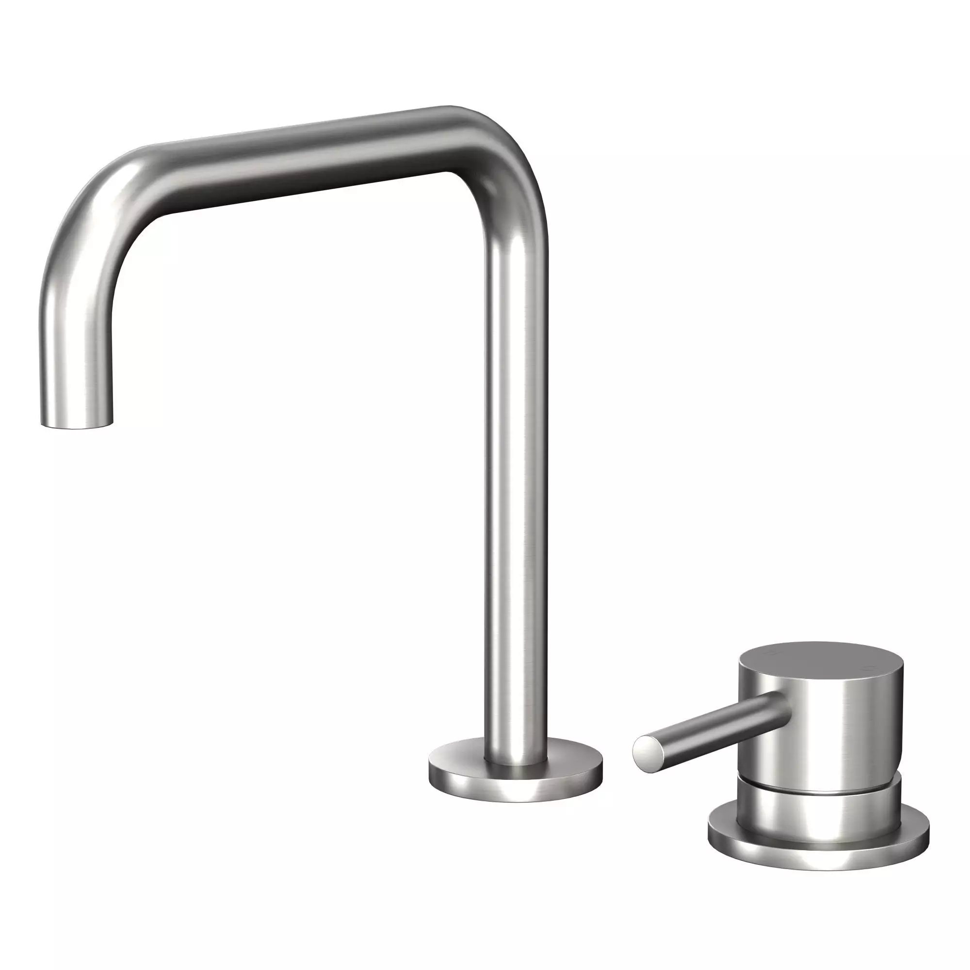 Axus Pin Basin Mixer 3D model_3