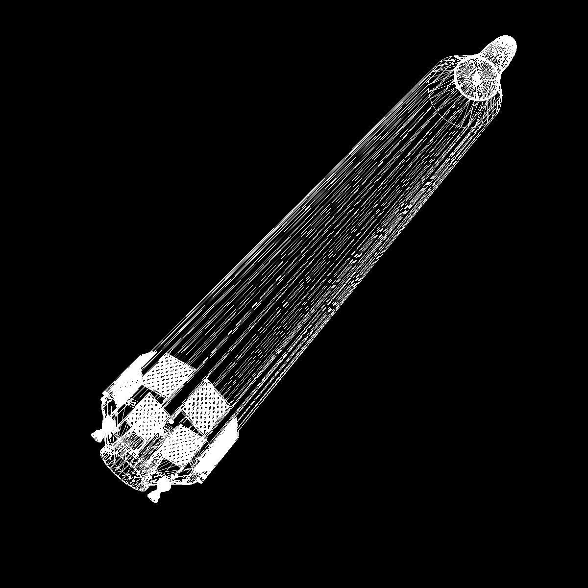 Hwasong-10 Ballistic Missile 3D model_12