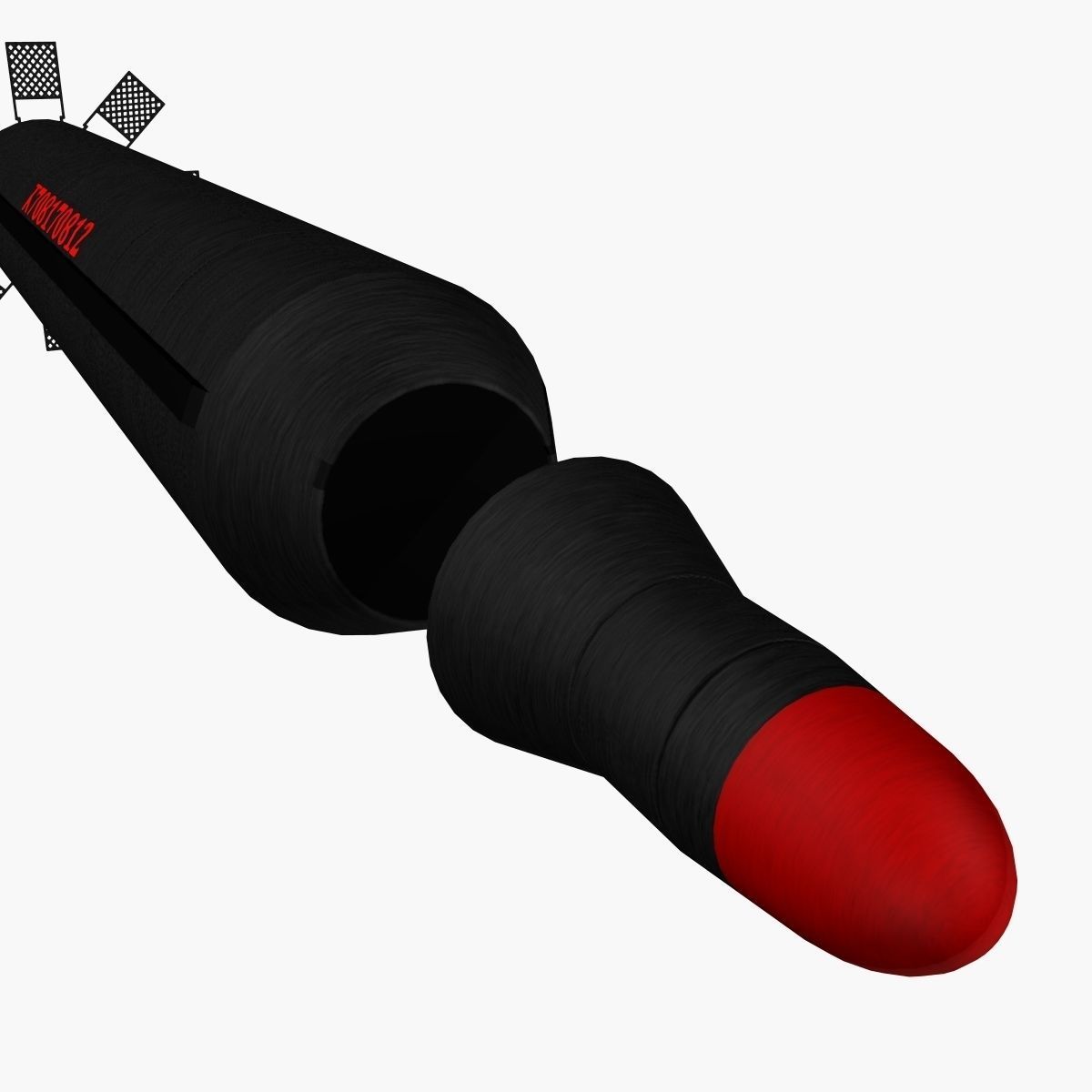 Hwasong-10 Ballistic Missile 3D model_7