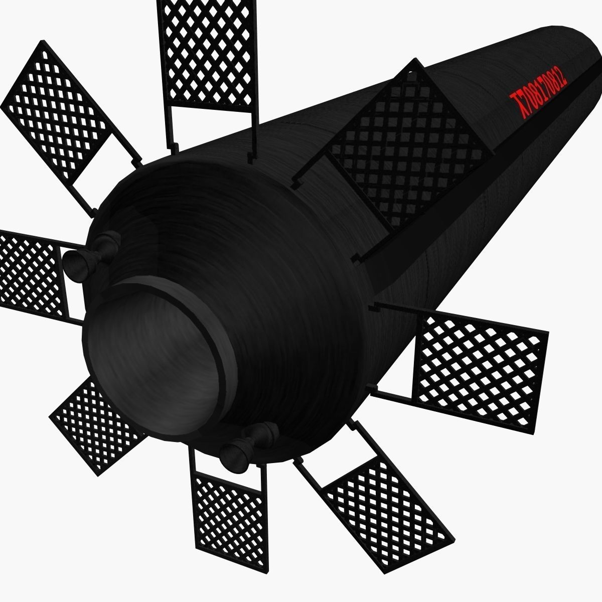 Hwasong-10 Ballistic Missile 3D model_5