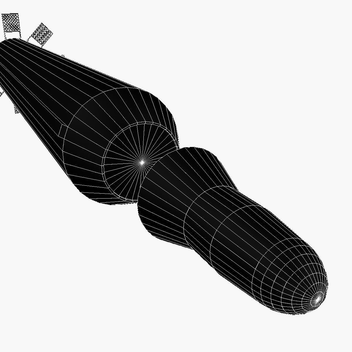Hwasong-10 Ballistic Missile 3D model_9