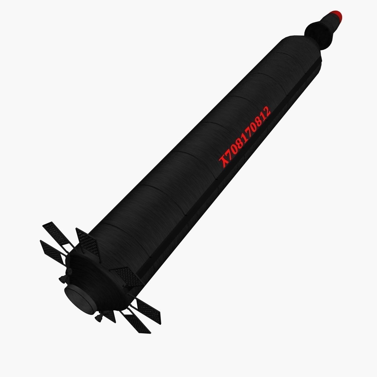Hwasong-10 Ballistic Missile 3D model_3