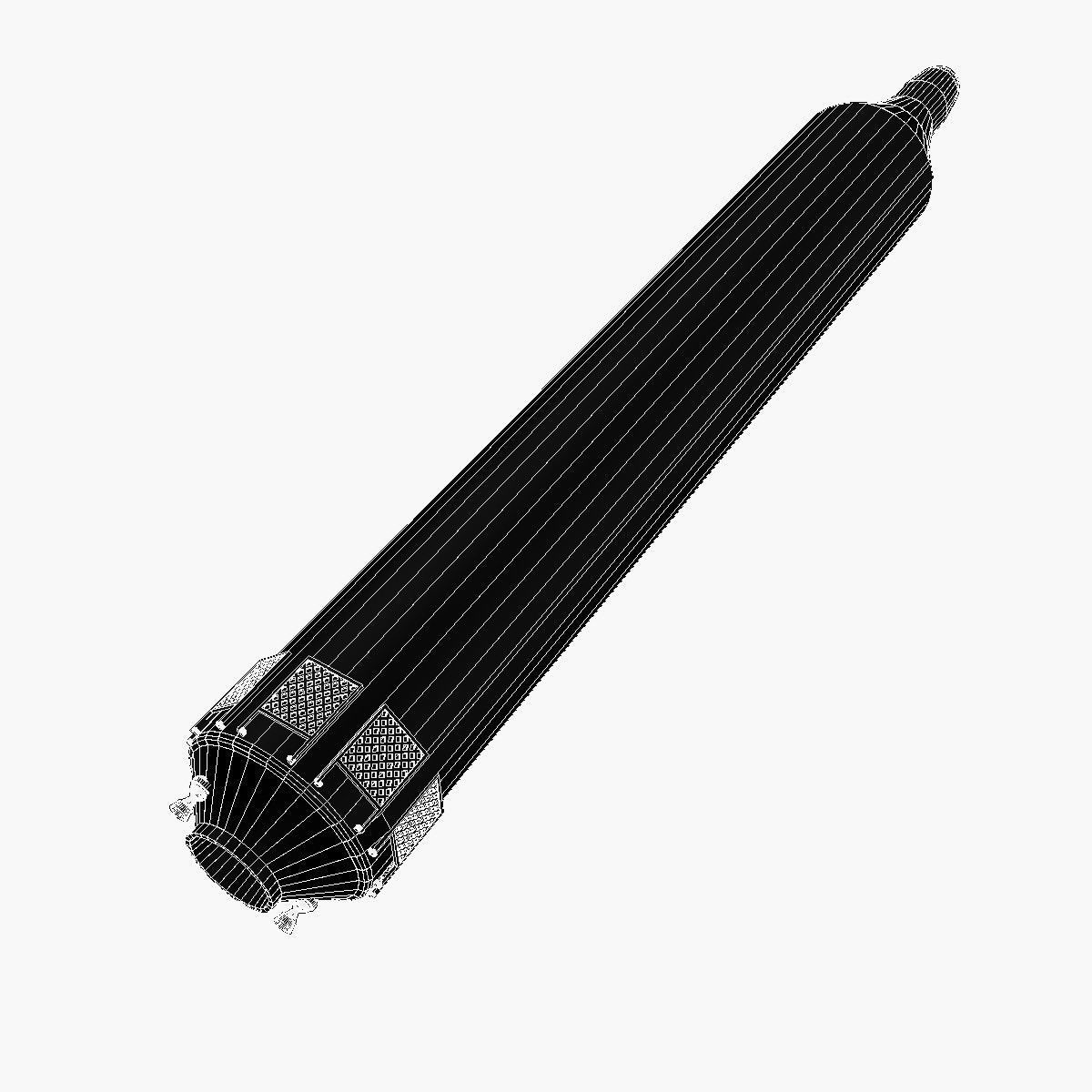 Hwasong-10 Ballistic Missile 3D model_11