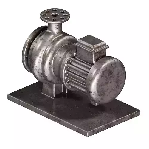 Rusty Industrial Water Pump