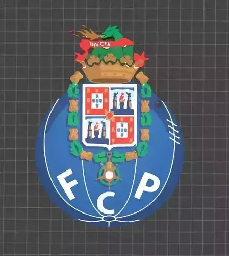 Fc Porto Keychain