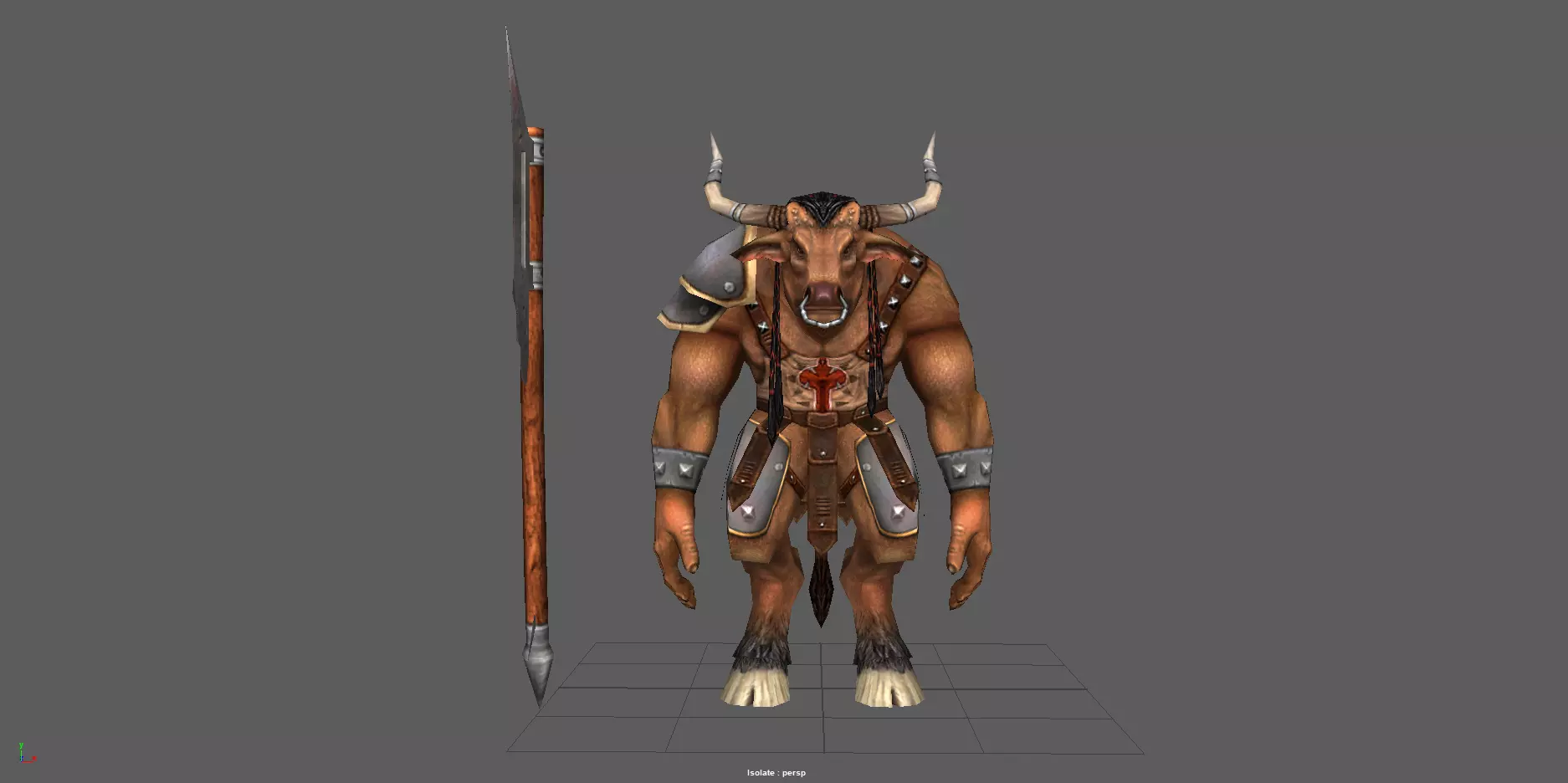 Tauron Minotaur Vanguard 45 3D model_2