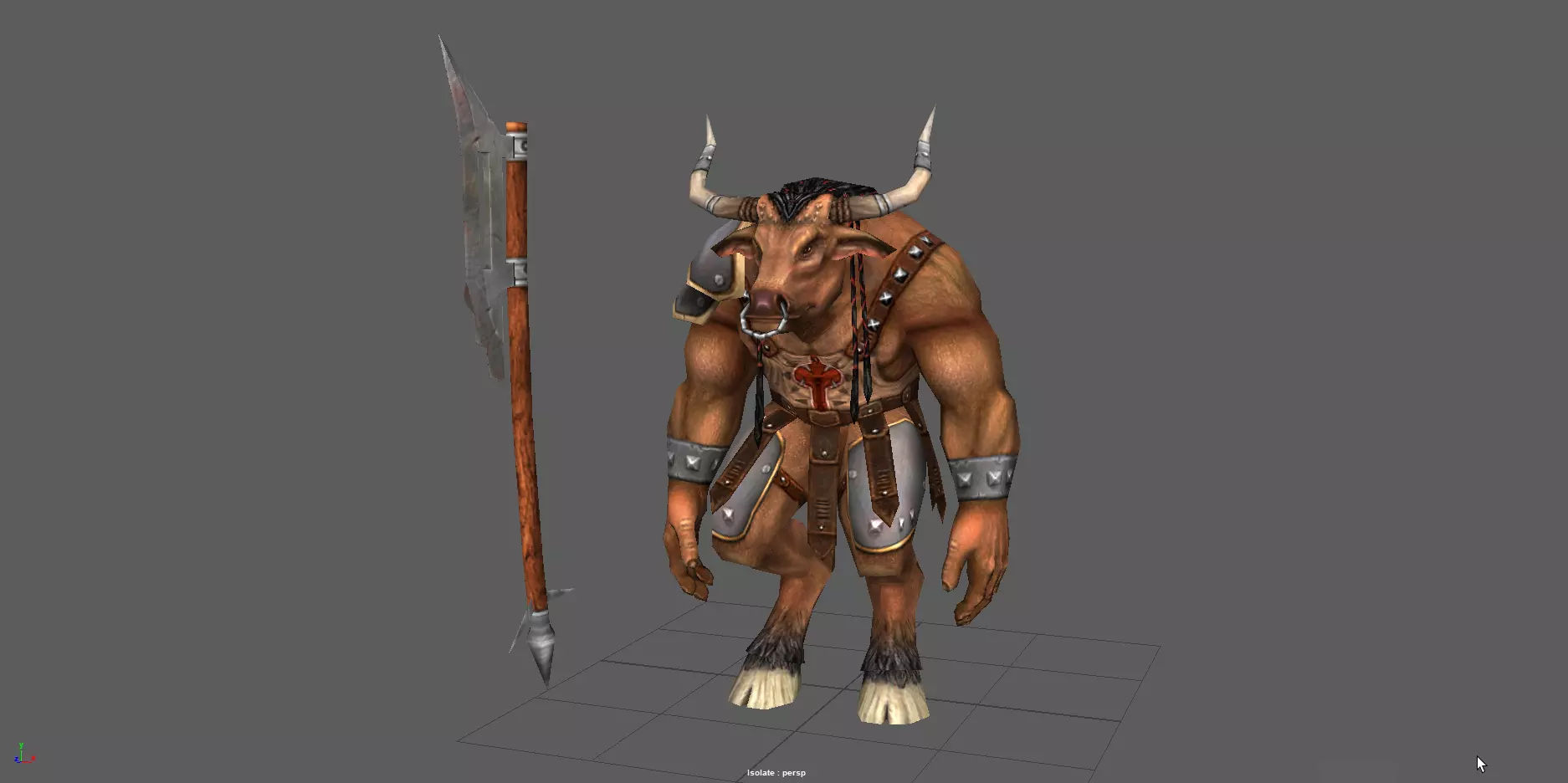 Tauron Minotaur Vanguard 45 3D model_0