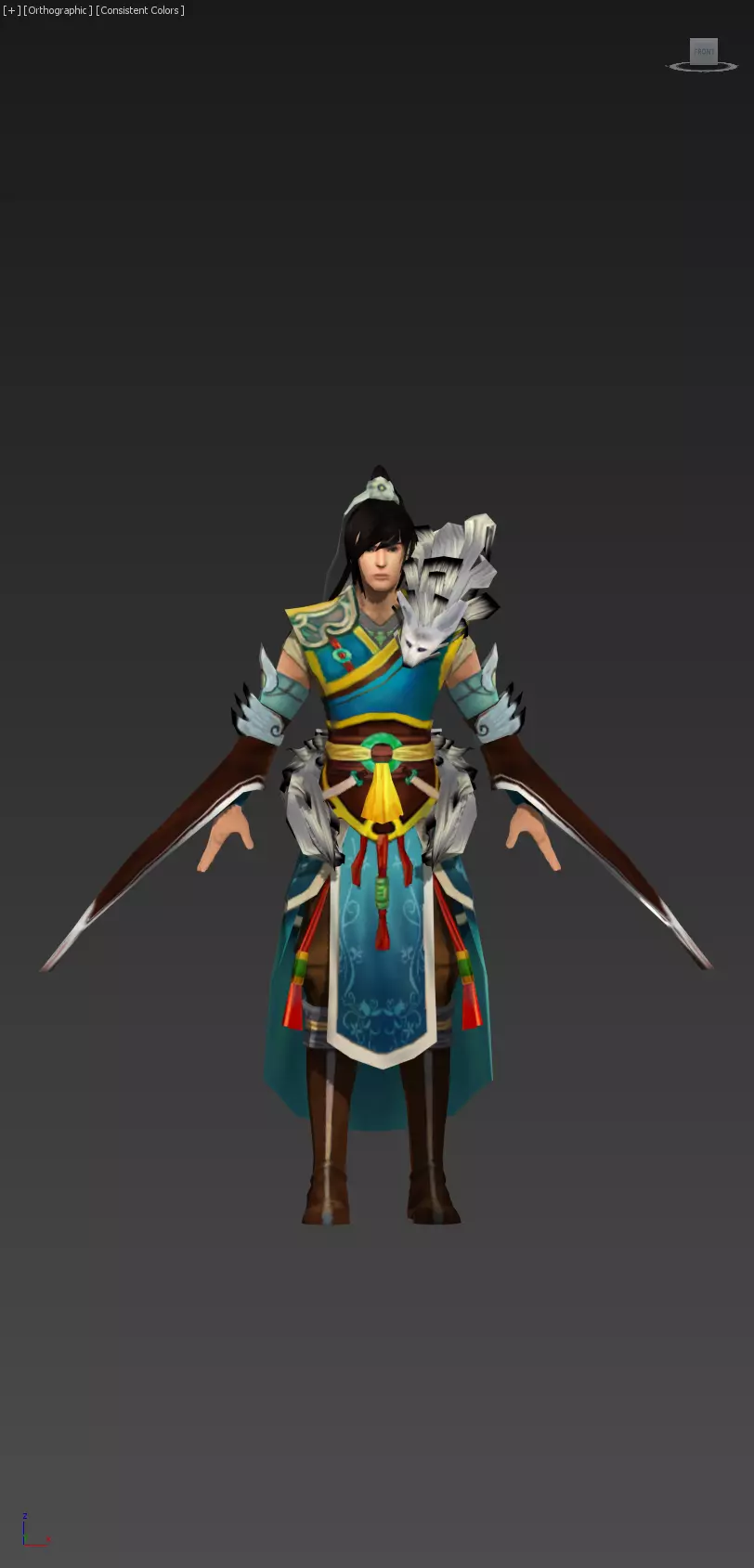 Kaelen  Mountain Spirit 48 3D model_4