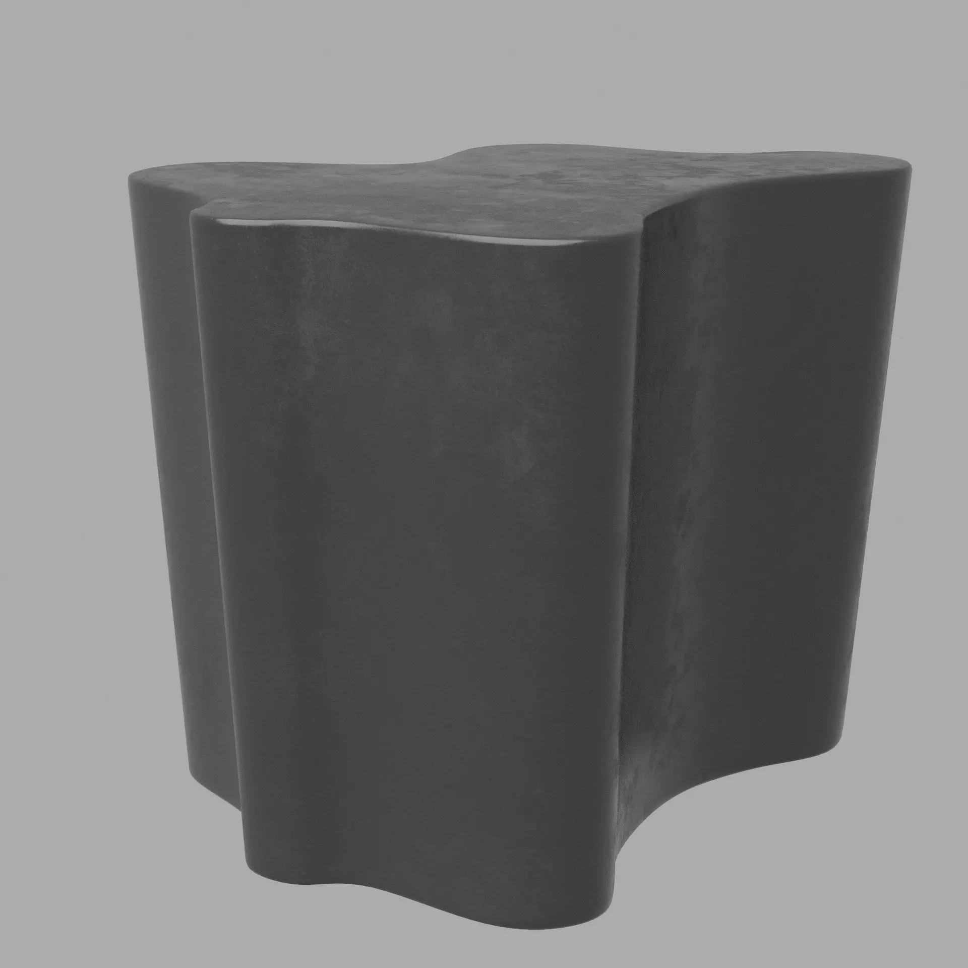 Waveline Coffee Table 3D model_0