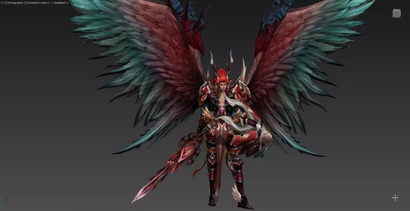 Ignatius  the Winged Draconian 51 3D model_0