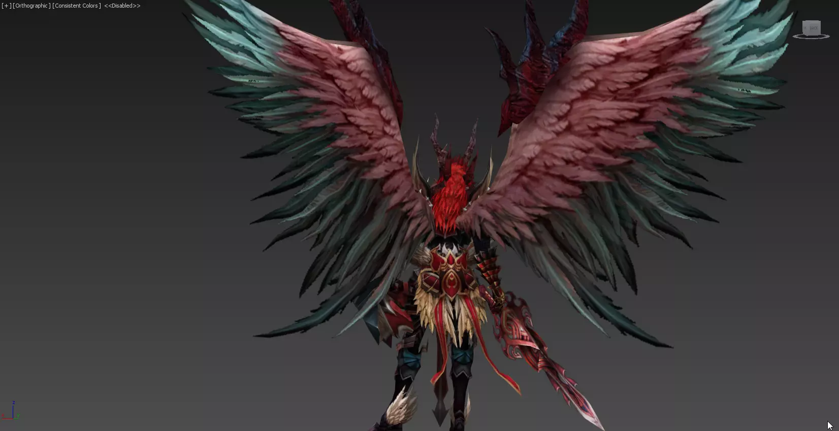 Ignatius  the Winged Draconian 51 3D model_2