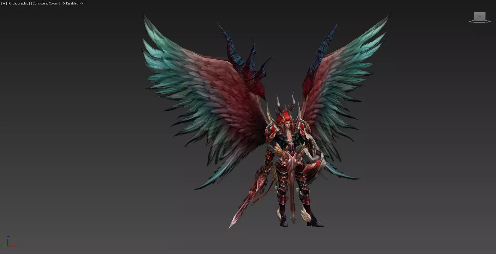 Ignatius  the Winged Draconian 51 3D model_5