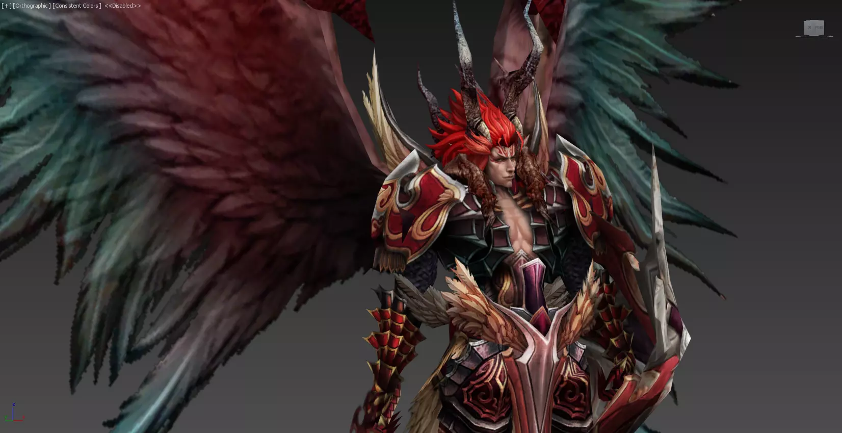 Ignatius  the Winged Draconian 51 3D model_1