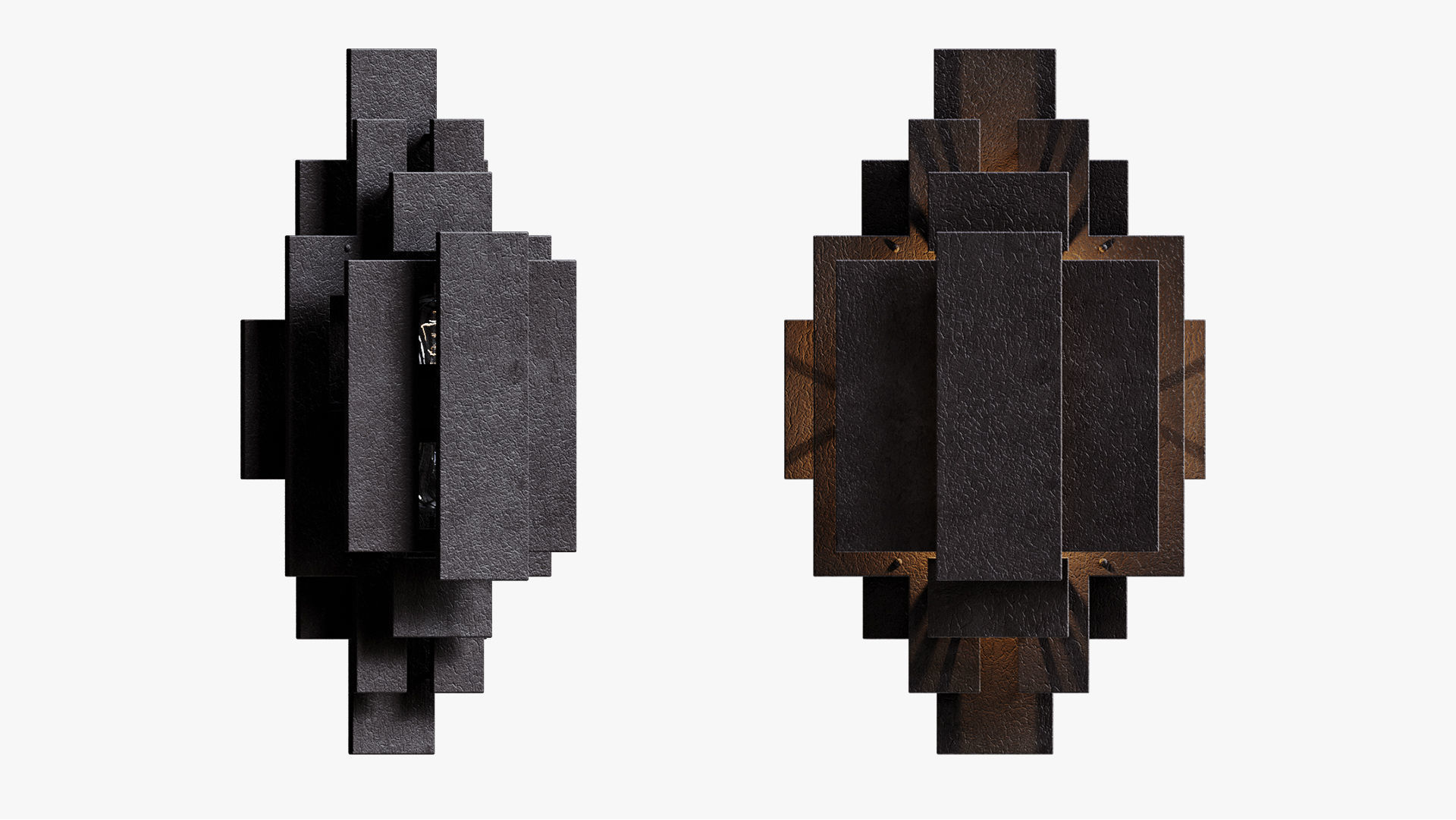 Trinidad Sconce 3D model_2