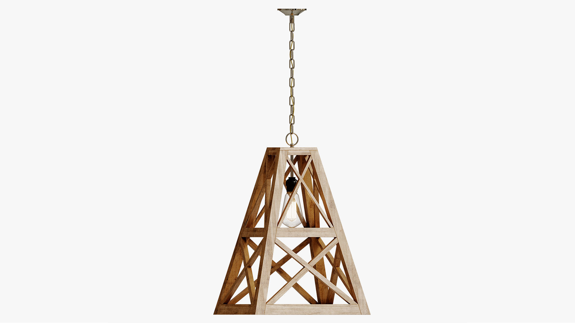 DERBY WOOD PENDANT 3D model_2