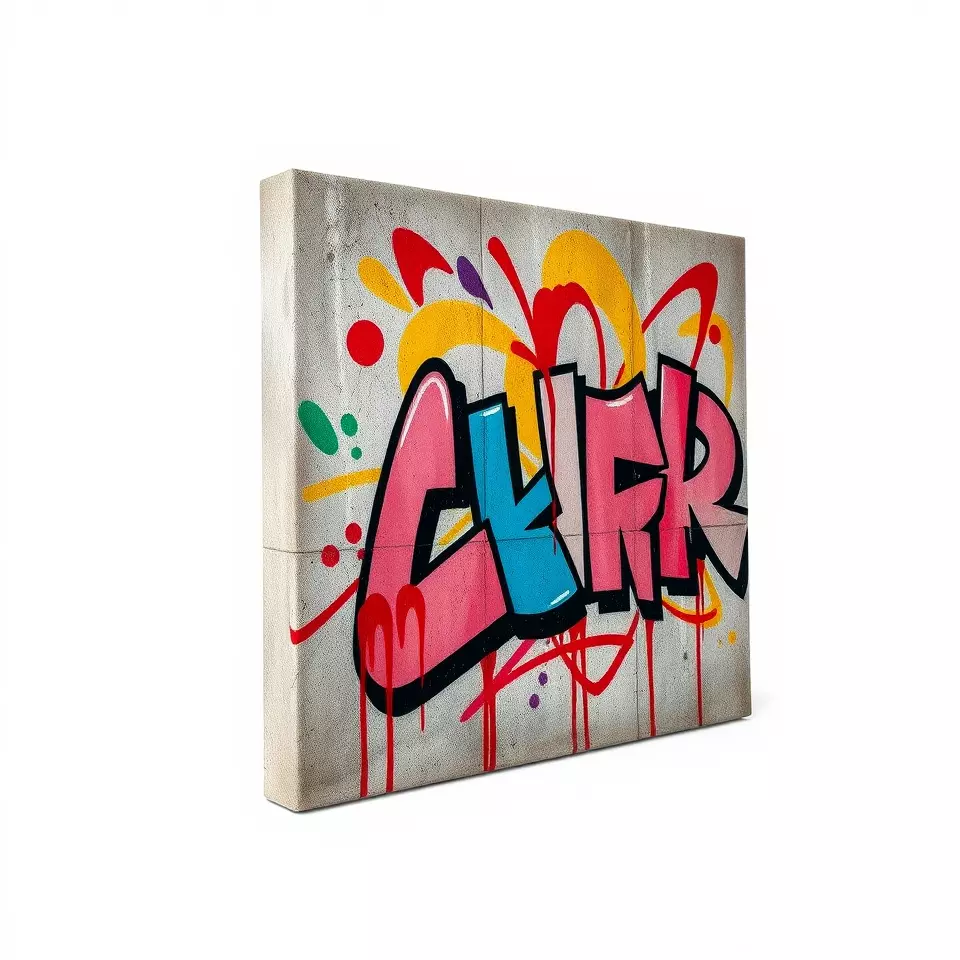 Vibrant Graffiti Wall model pack Texture_3