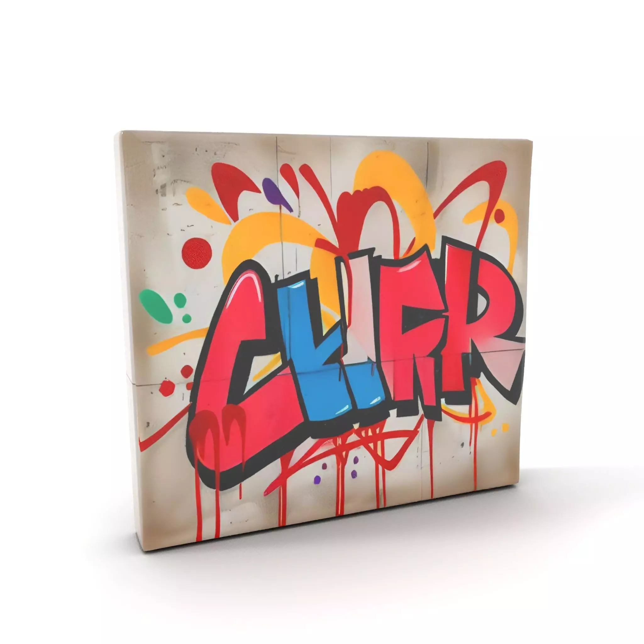 Vibrant Graffiti Wall model pack Texture_8