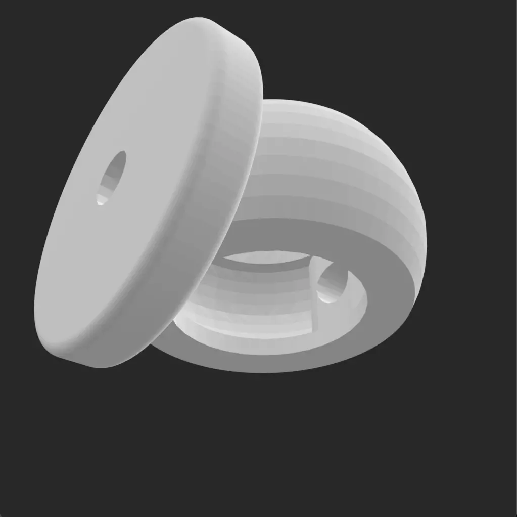 Diamond stud earrings 3D print model_1