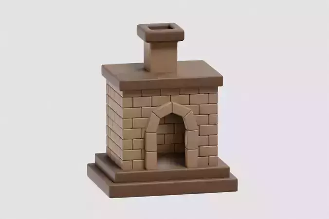 Cartoon Fireplace