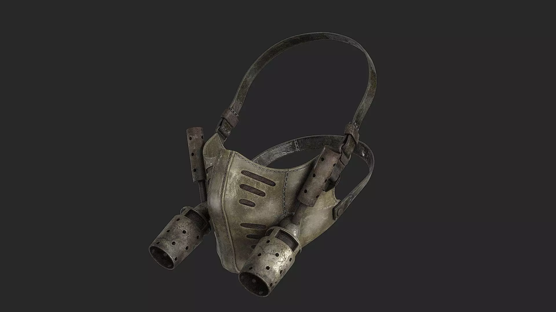 Postapocaliptico Mask Low-poly 3D model_15