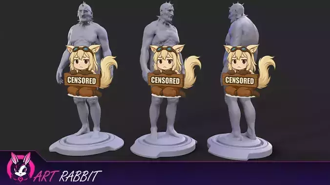 Old Man Print Version 3D print model