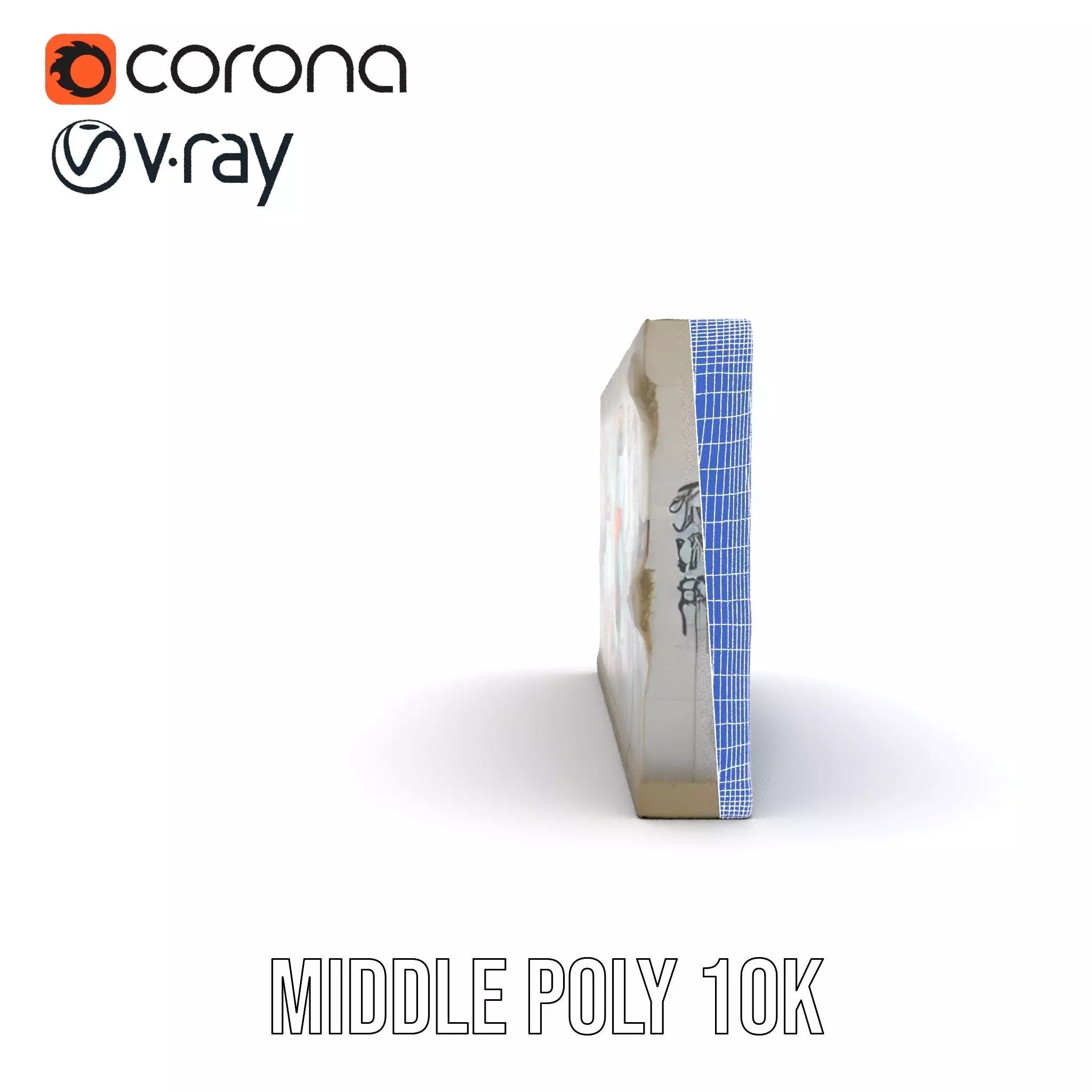 Urban Graffiti Wall model pack Low-poly 3D model_19