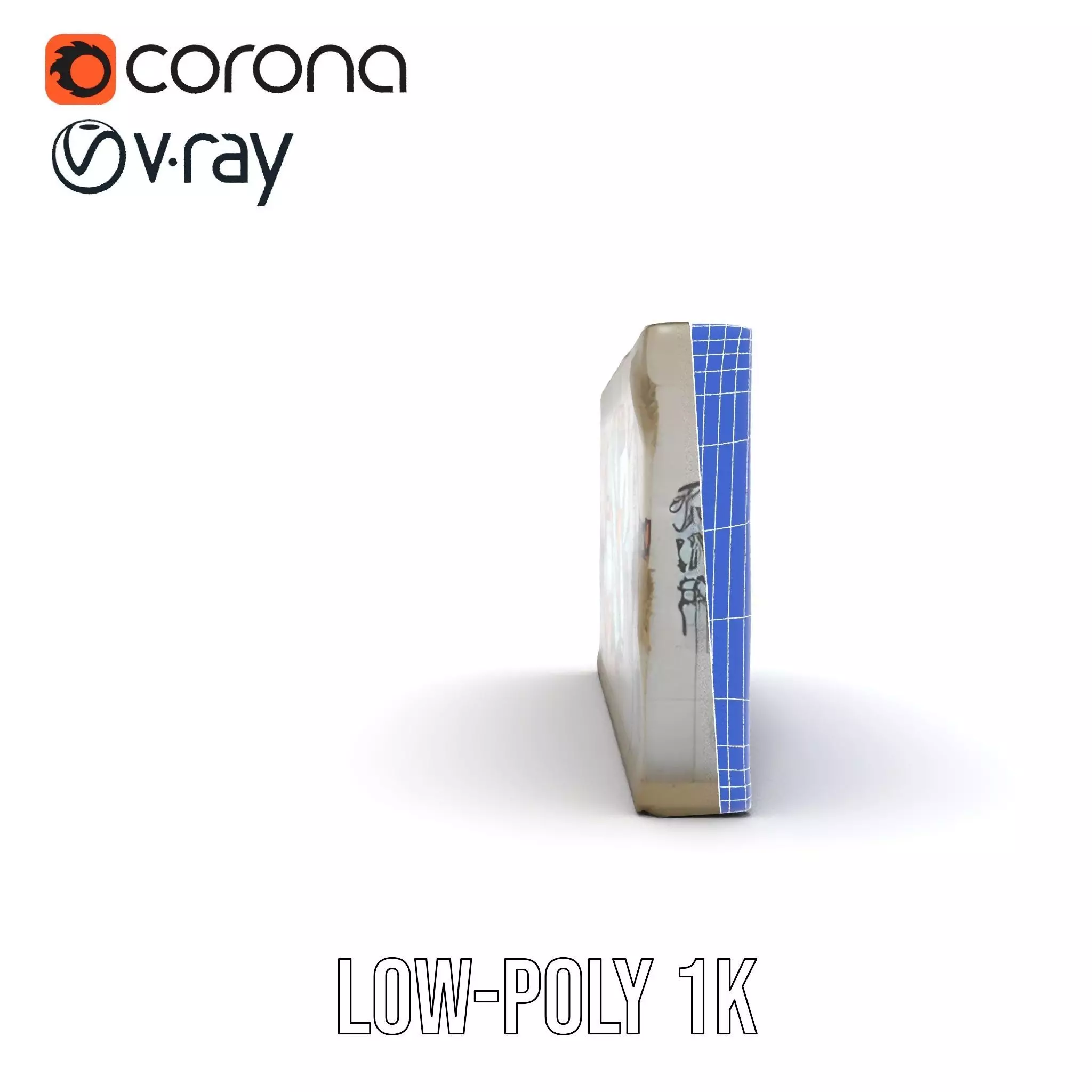 Urban Graffiti Wall model pack Low-poly 3D model_31