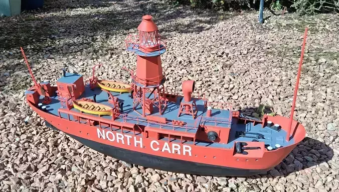 North Carr lightship instruction booklet Free 3D print model