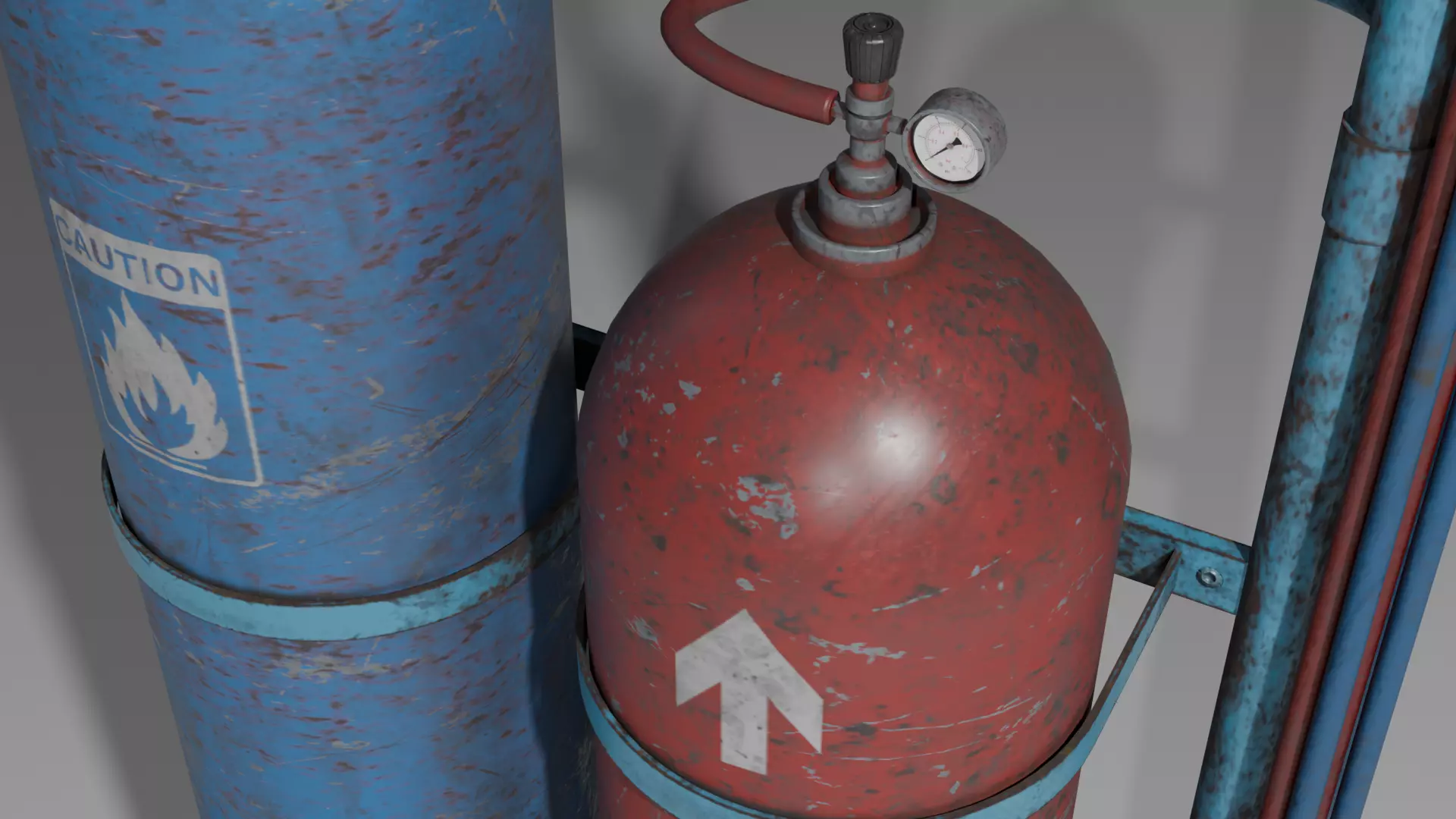 weldingtrolley Low-poly 3D model_7