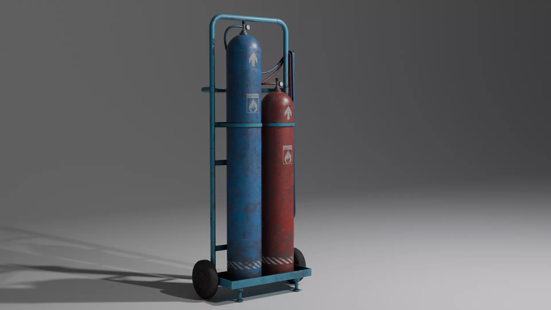 weldingtrolley Low-poly 3D model_6