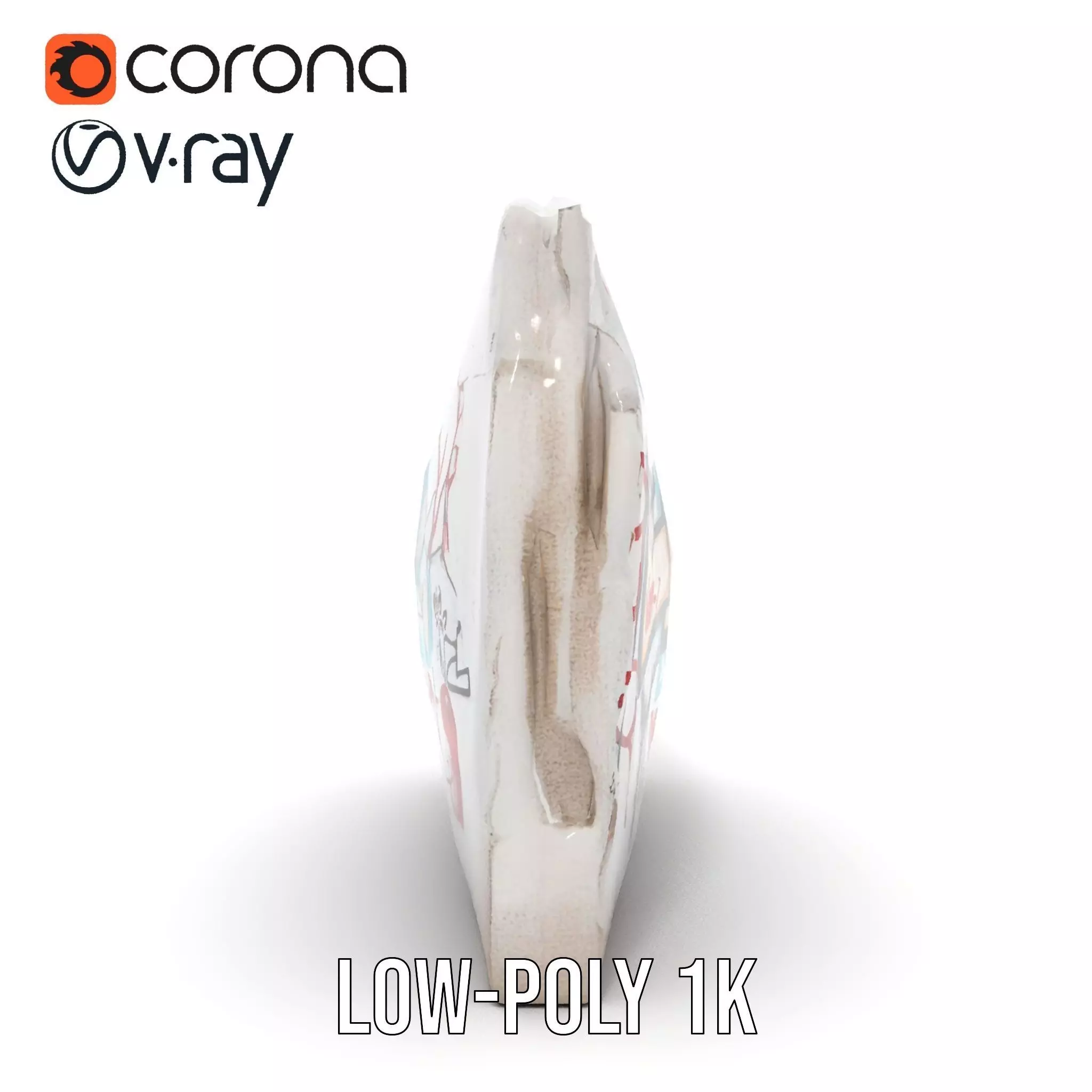 Urban Graffiti Wall model pack Low-poly 3D model_26