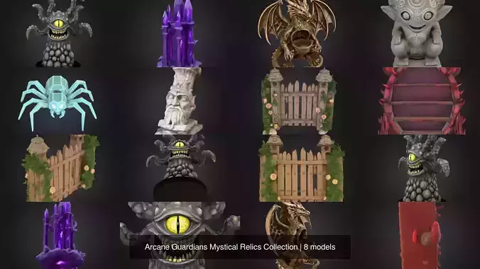 Arcane Guardians Mystical Relics Collection  Arcane Guardians Mystical Relics Collection