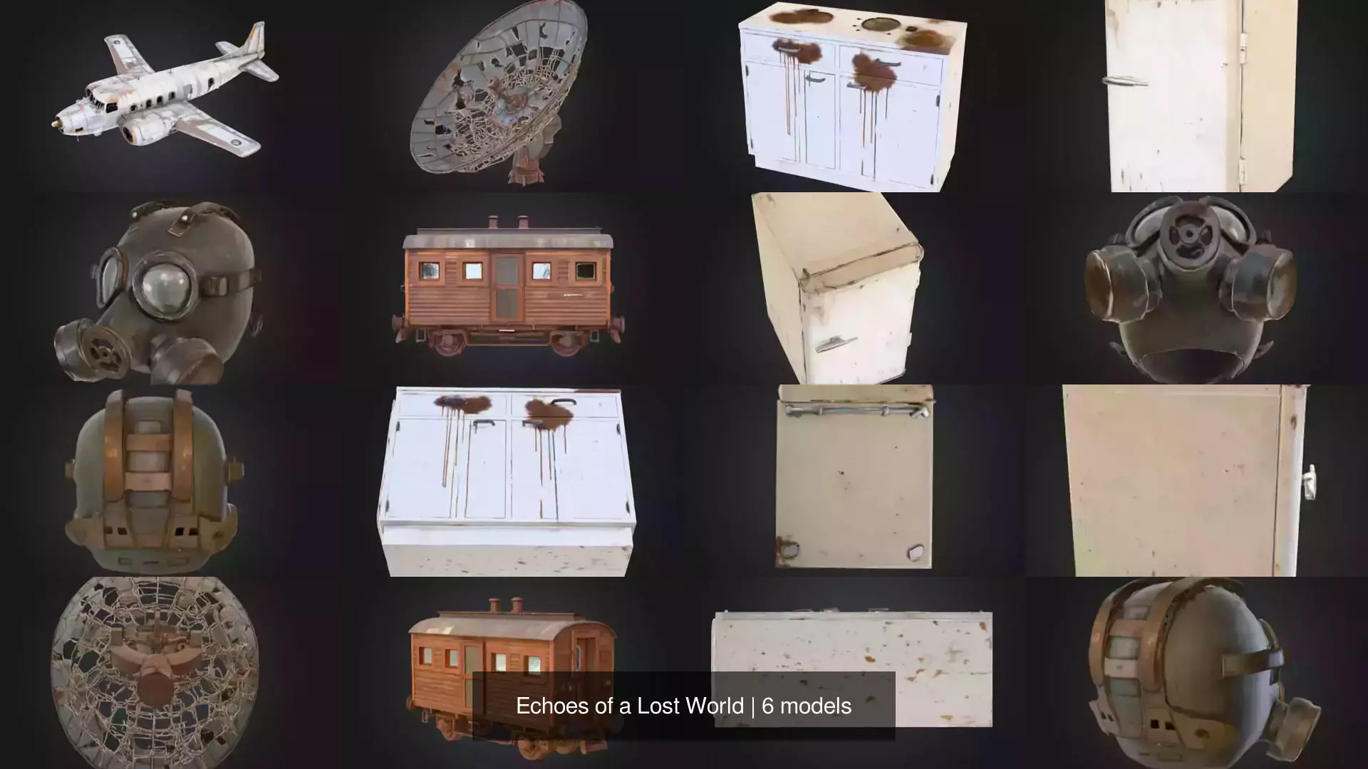 Echoes of a Lost World 3D Model Collection_0
