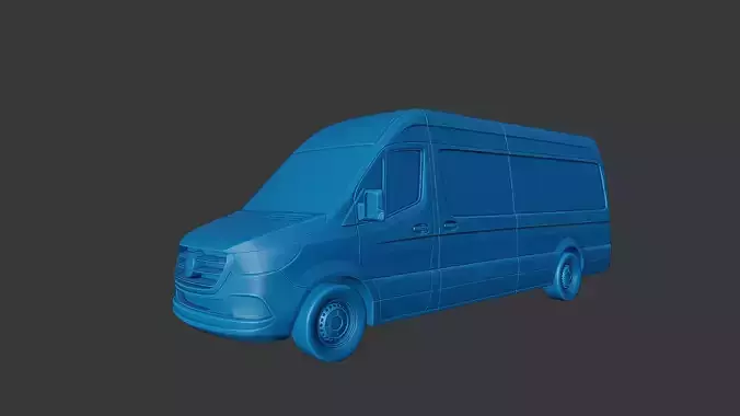 Mercedes Sprinter  3dprint model
