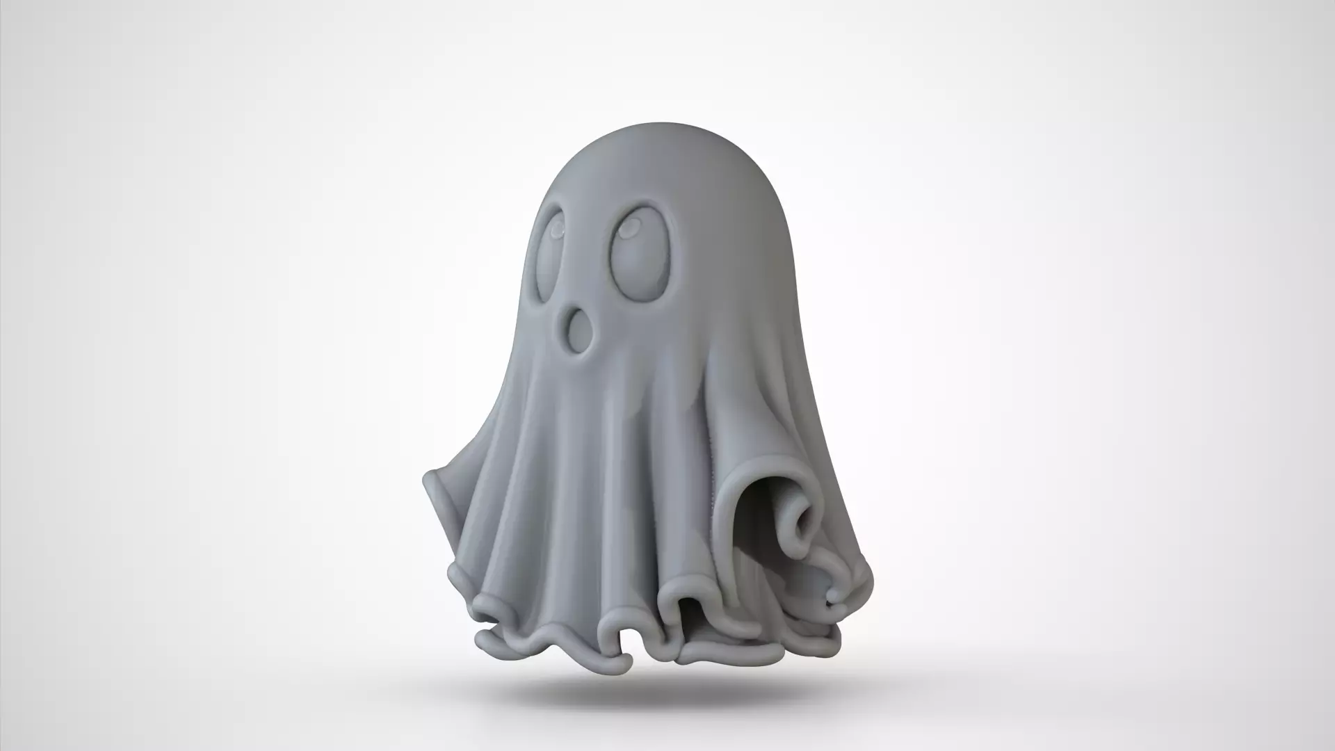 Ghost Halloween Spirit Model 3D print model_15