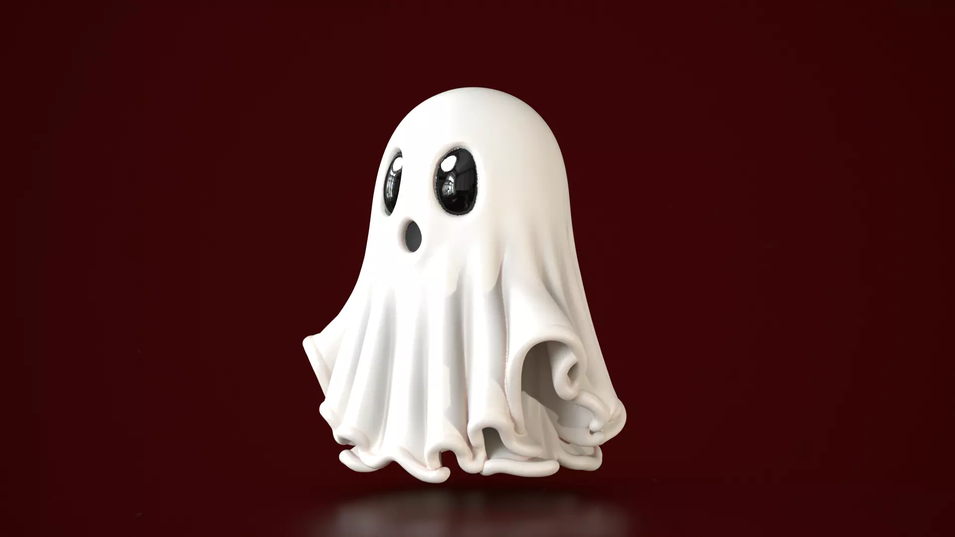 Ghost Halloween Spirit Model 3D print model_7