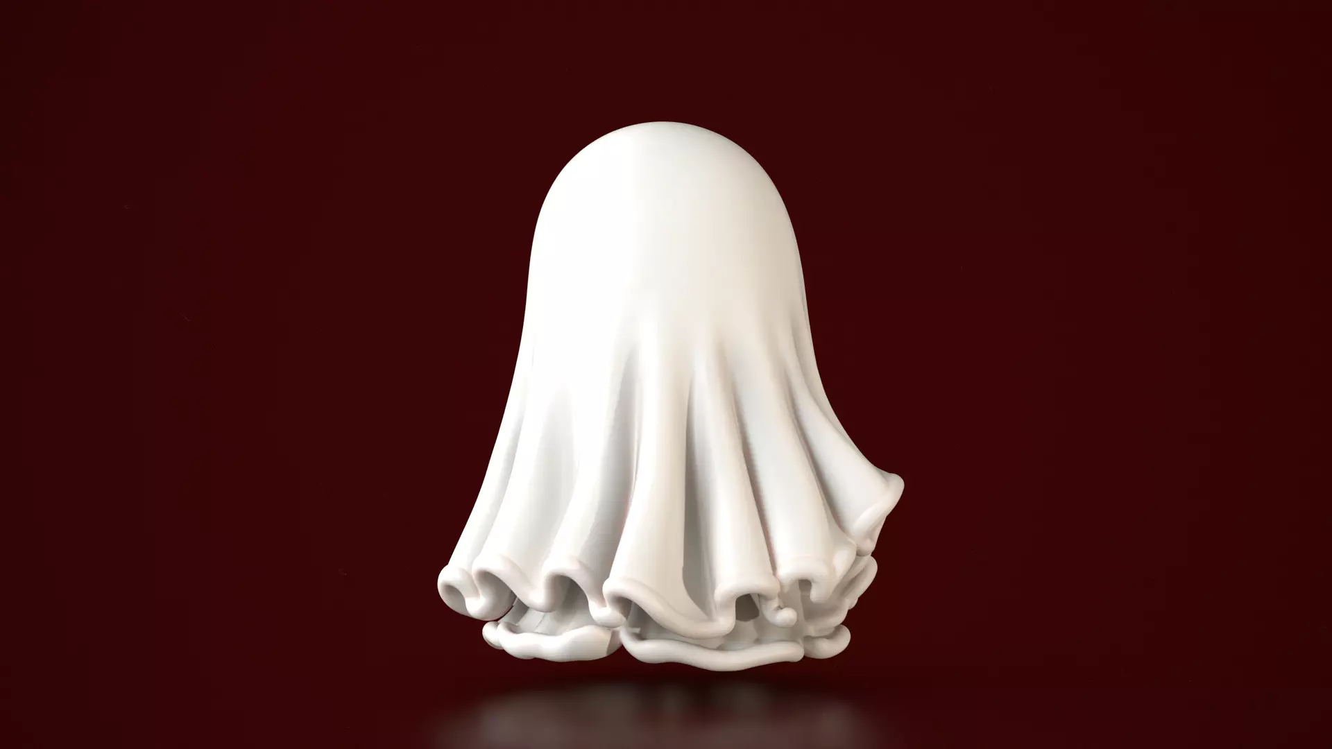 Ghost Halloween Spirit Model 3D print model_3