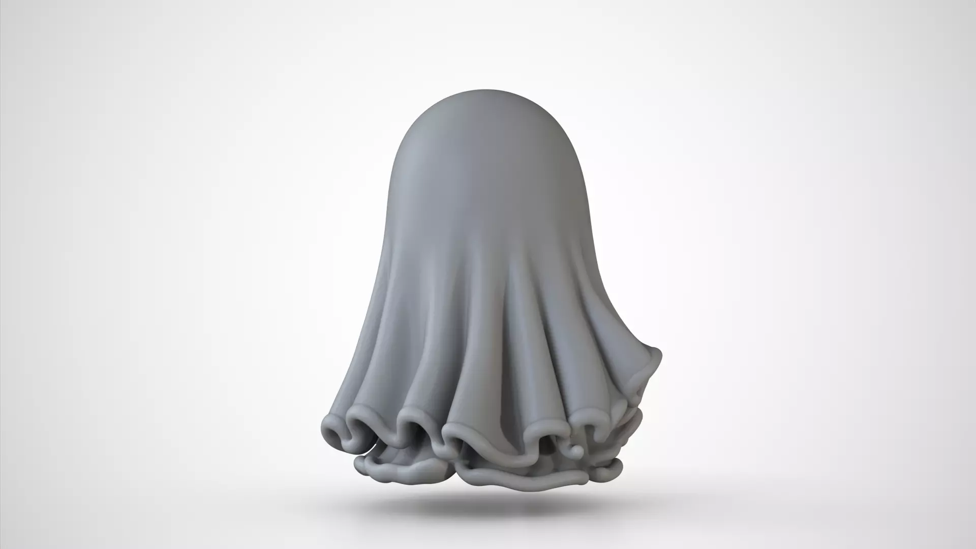 Ghost Halloween Spirit Model 3D print model_11