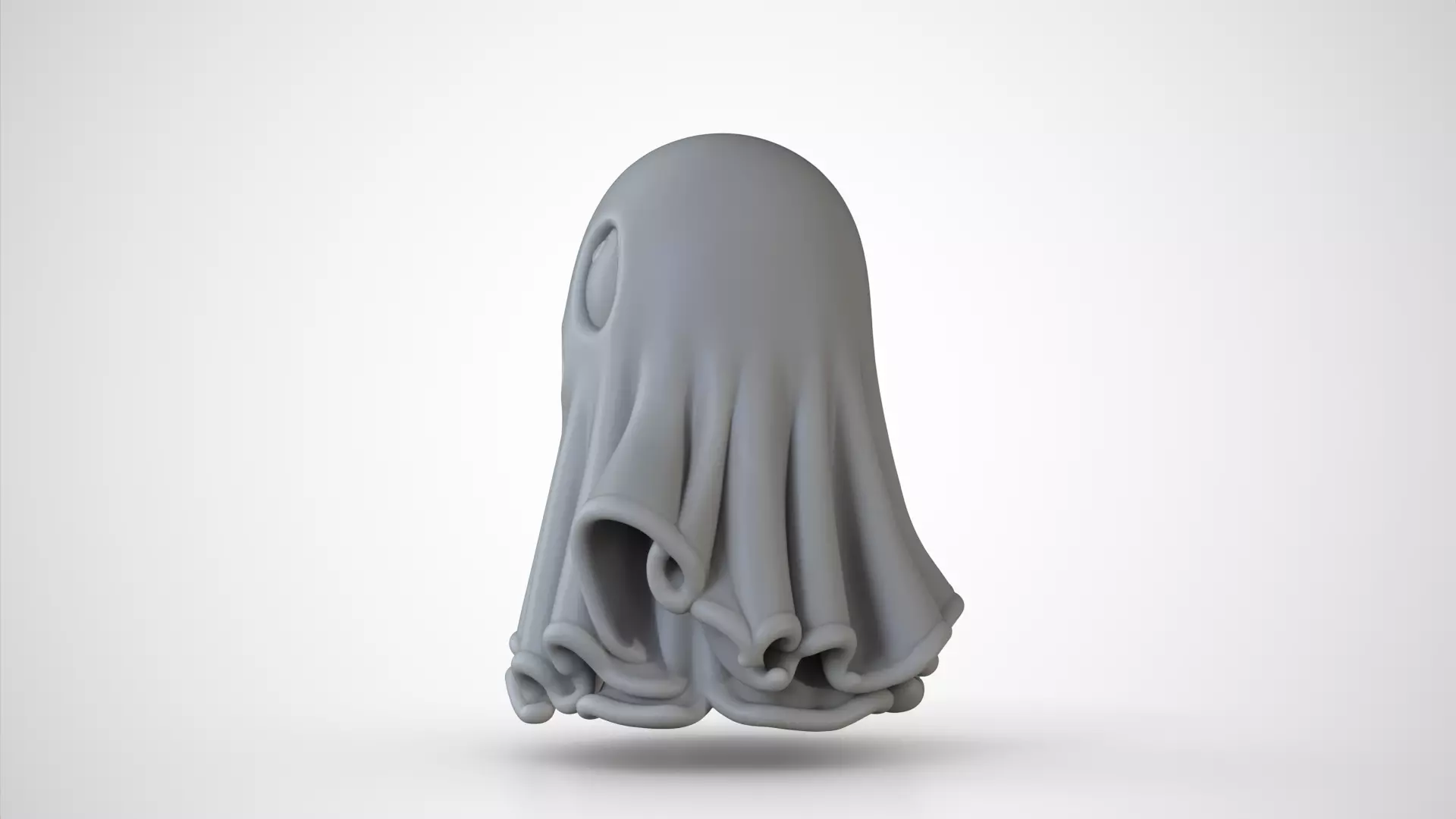 Ghost Halloween Spirit Model 3D print model_14