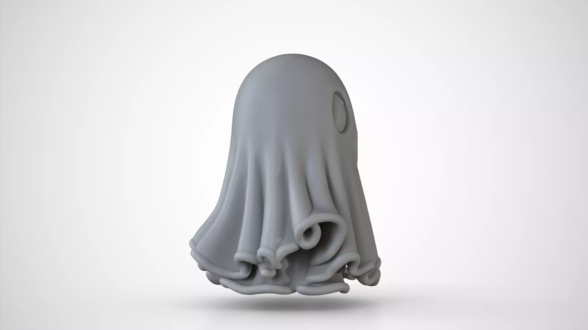 Ghost Halloween Spirit Model 3D print model_10