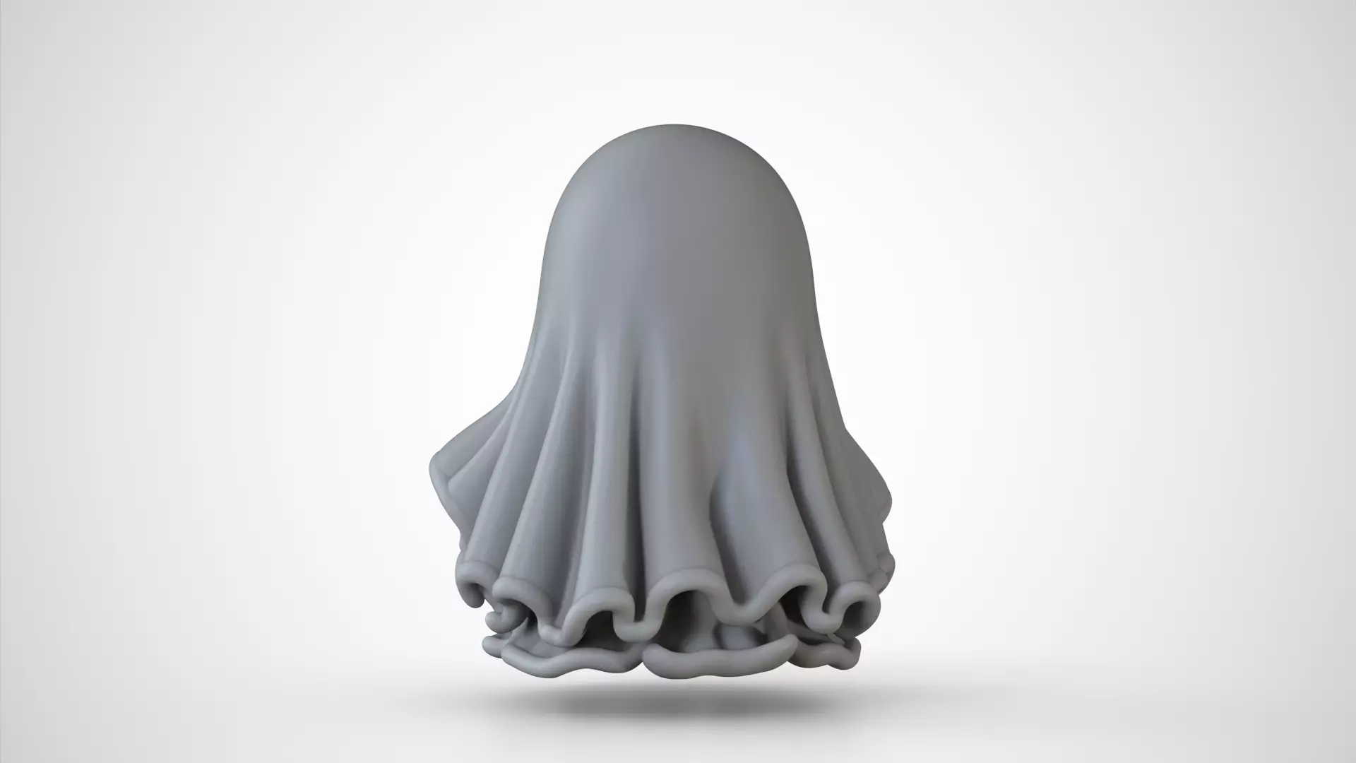Ghost Halloween Spirit Model 3D print model_12