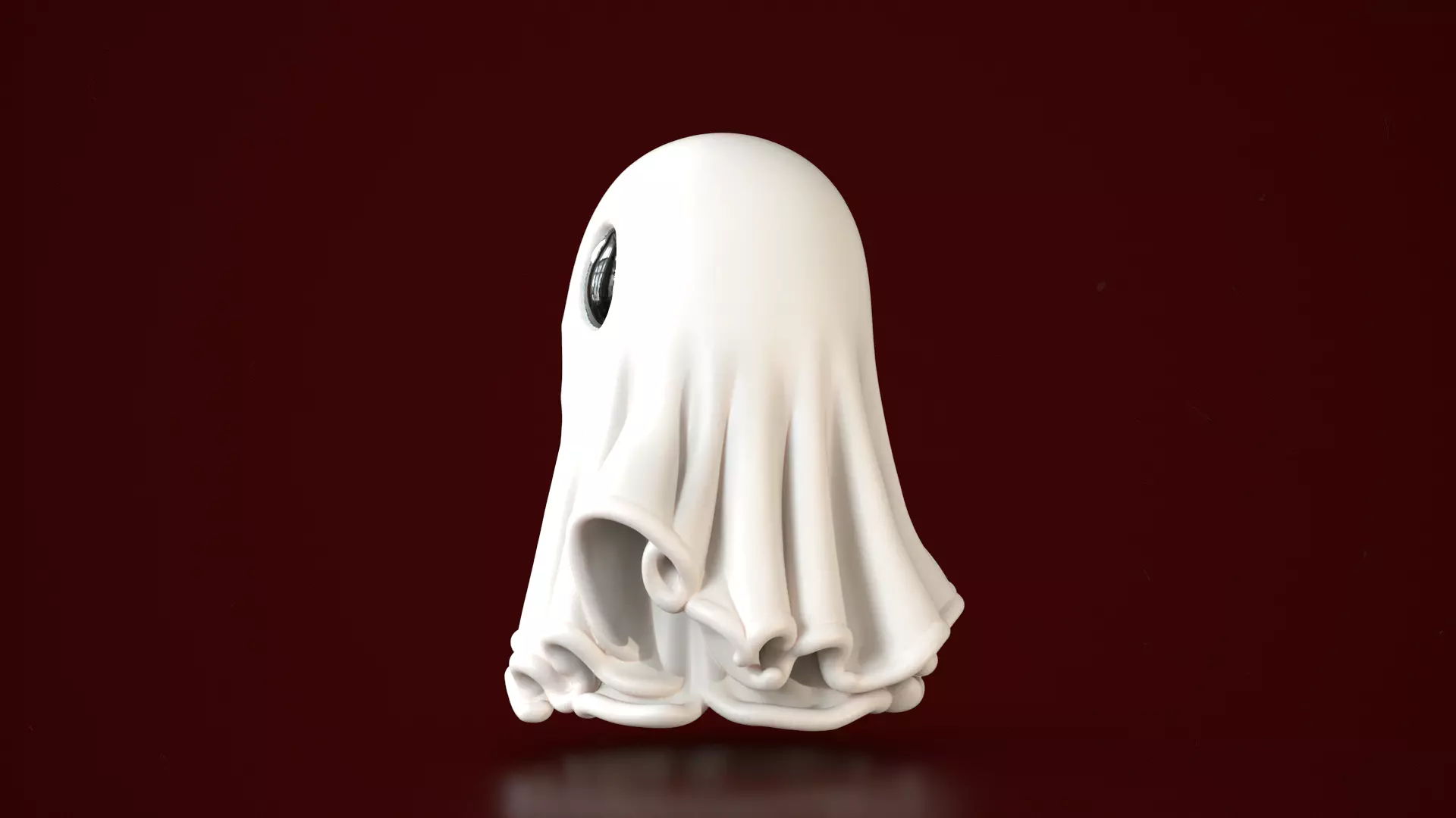 Ghost Halloween Spirit Model 3D print model_6