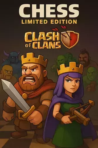 Chess Clash Of Clans King Edition