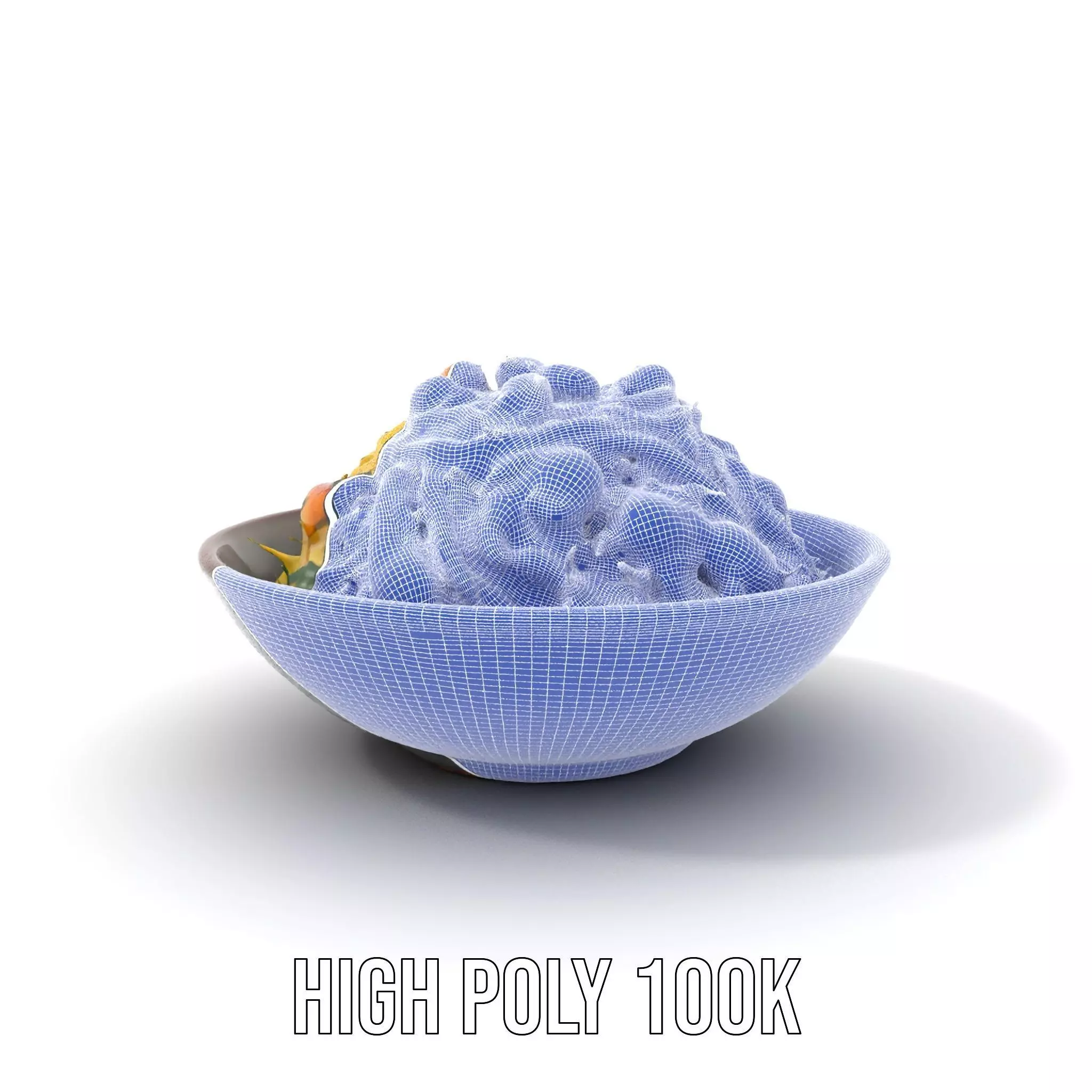 Authentic Spaghetti Dish model pack Low-poly 3D model_5
