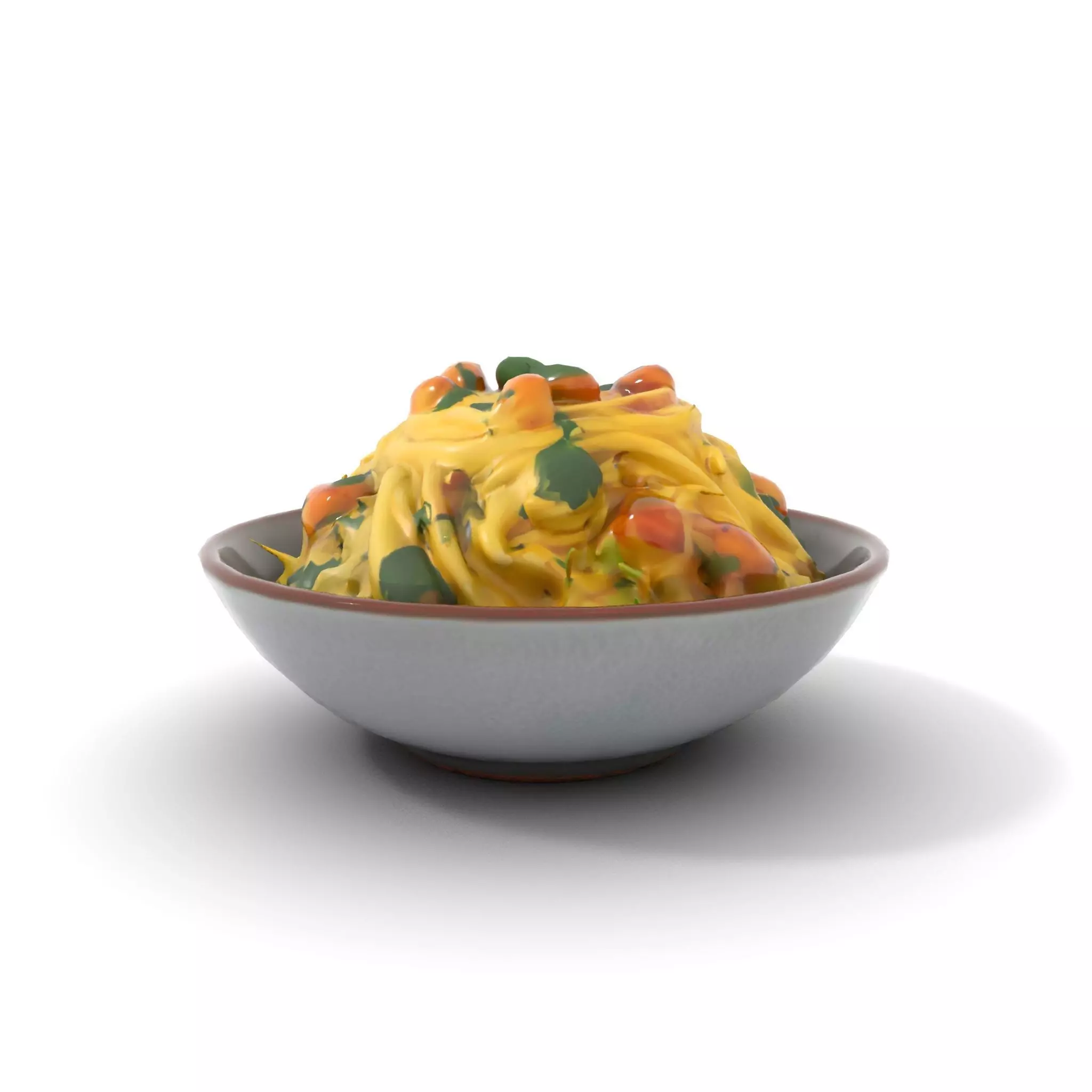 Authentic Spaghetti Dish model pack Low-poly 3D model_7