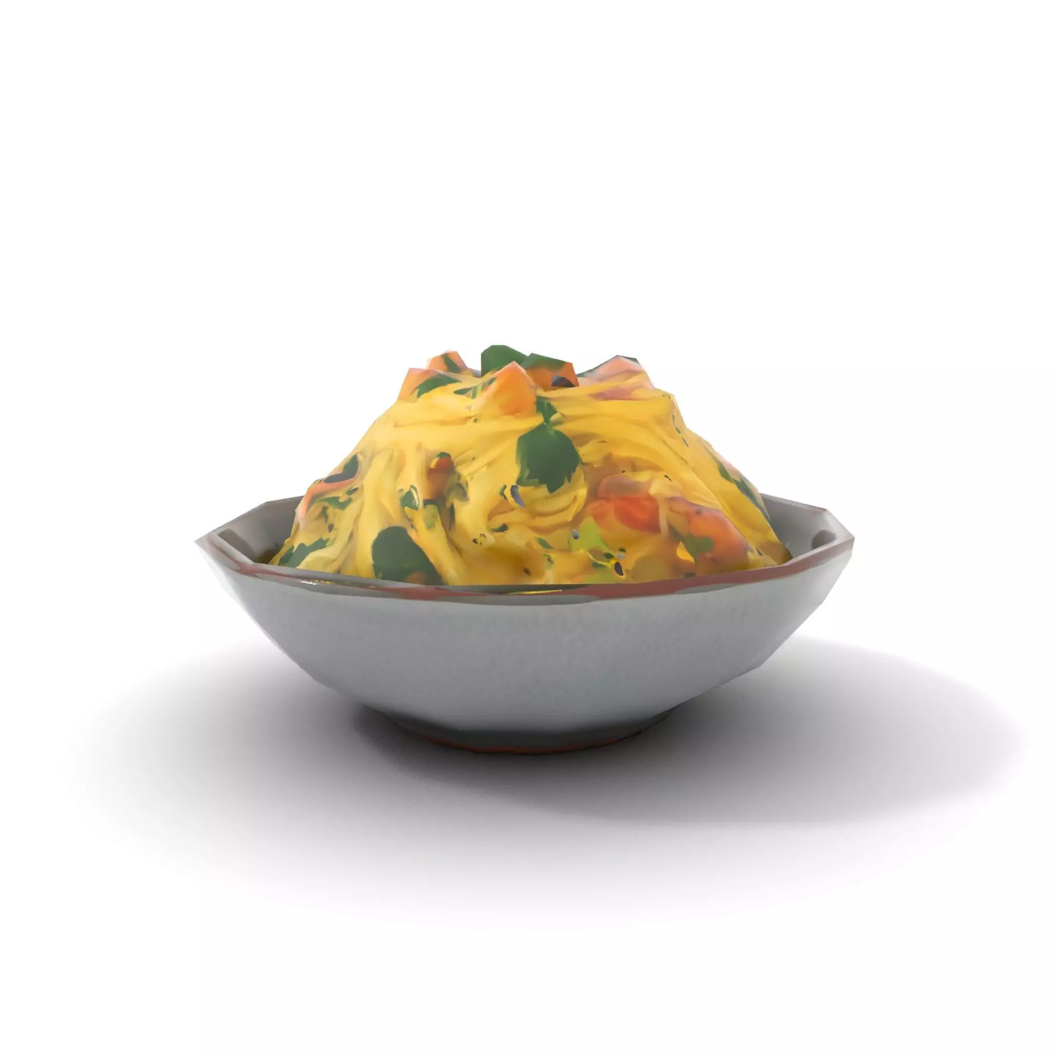 Authentic Spaghetti Dish model pack Low-poly 3D model_13