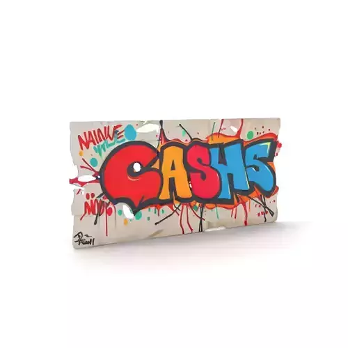 Vibrant Graffiti Wall model pack Low-poly 3D model