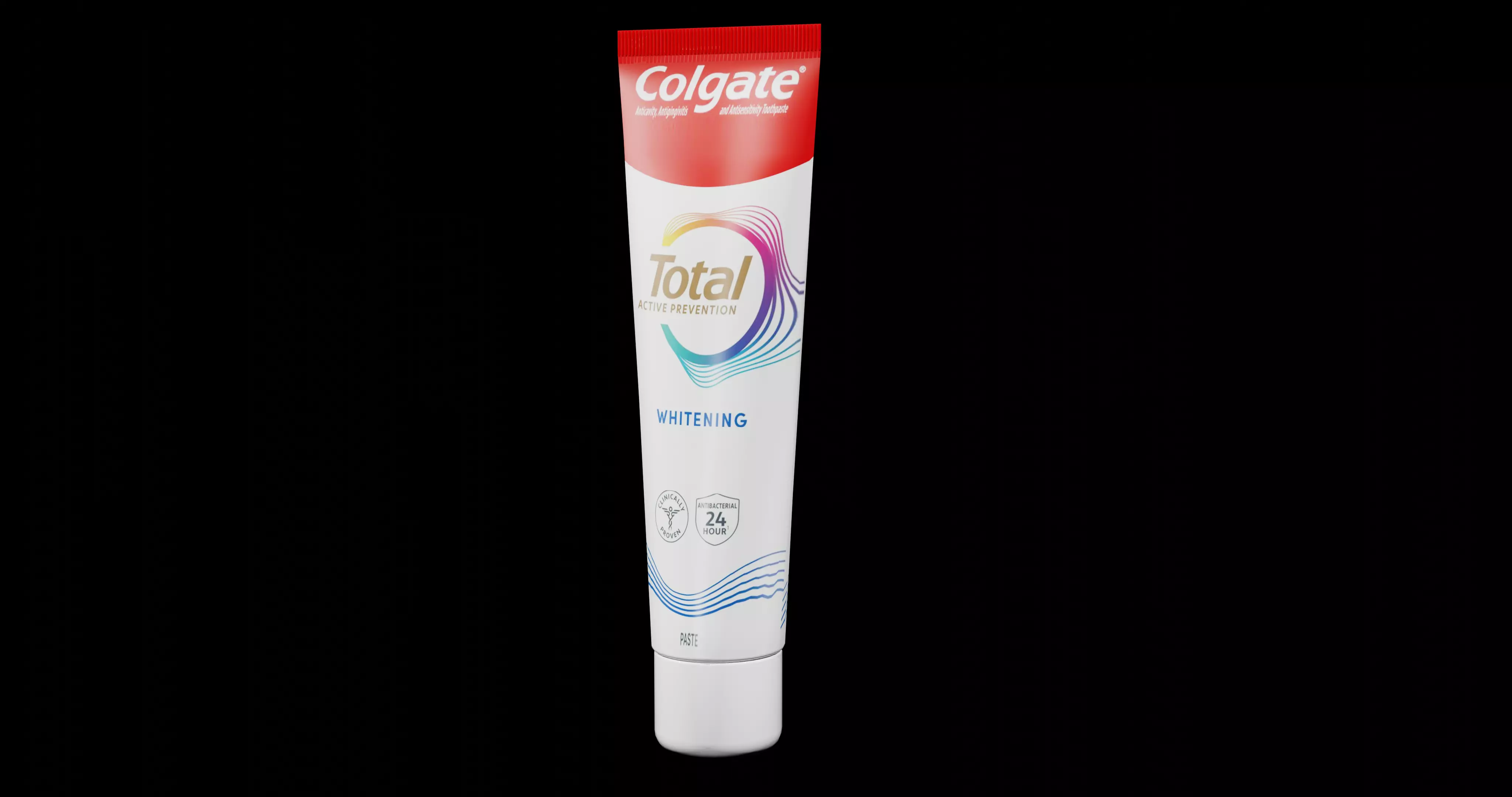 3D Colgate Toothpaste Box Tube and Toothbrush Pack 3D model_8