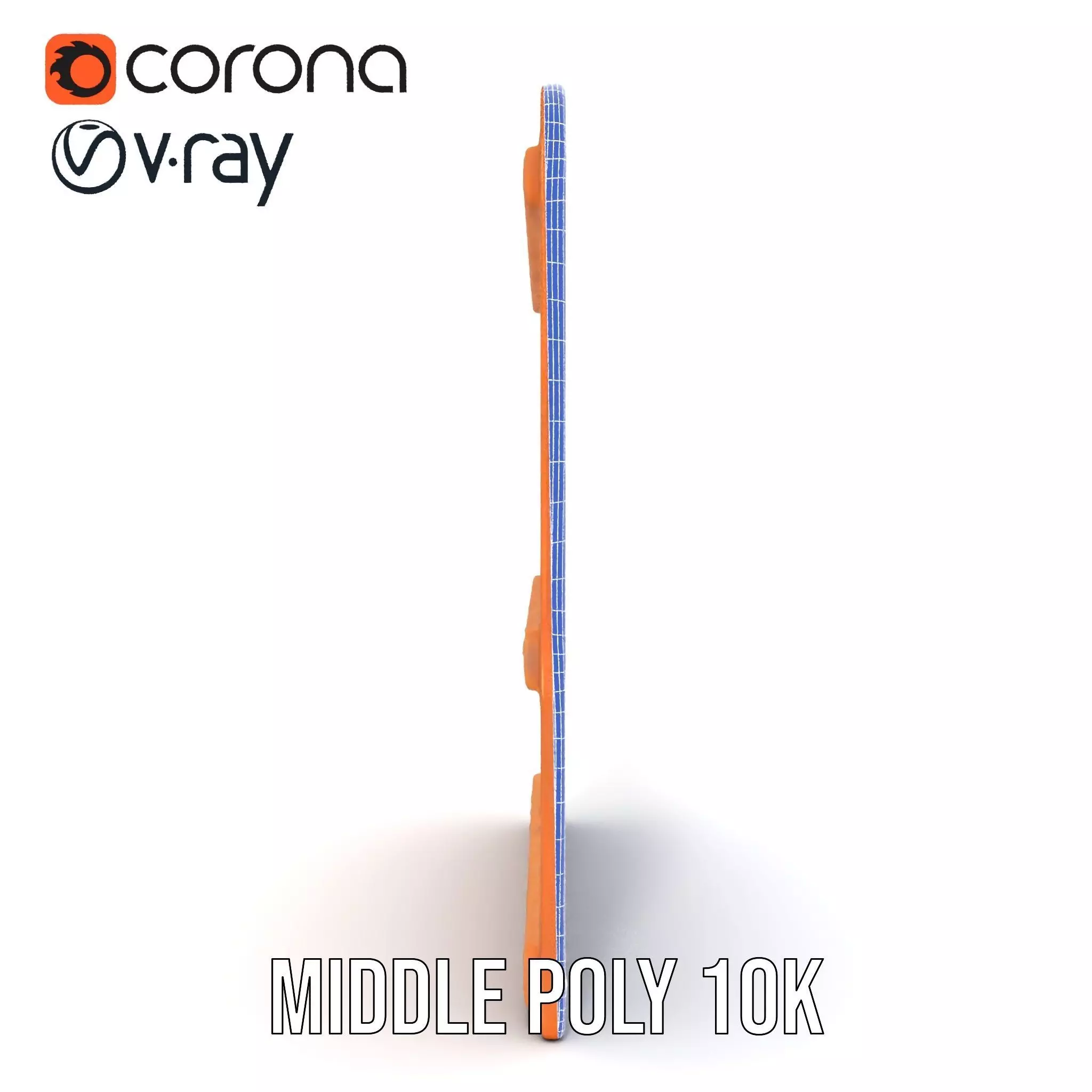 Classic Wooden Fence model pack Low-poly 3D model_28